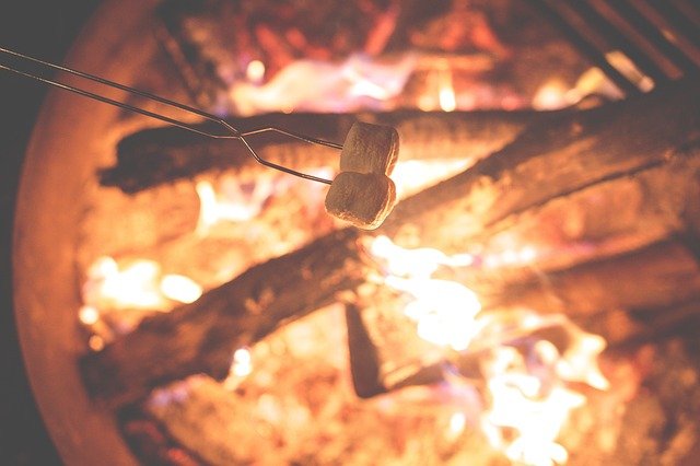 marshmallow campfire