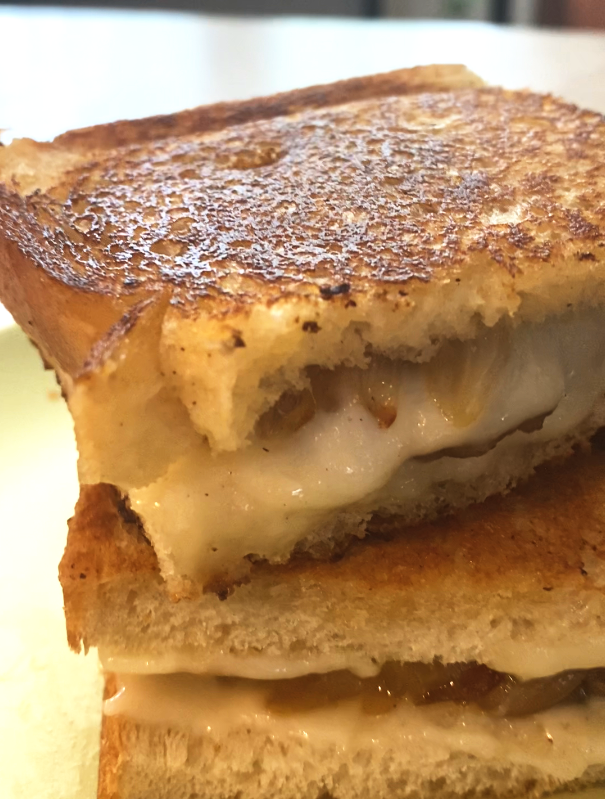 Patty Melt with Caramelized Onions