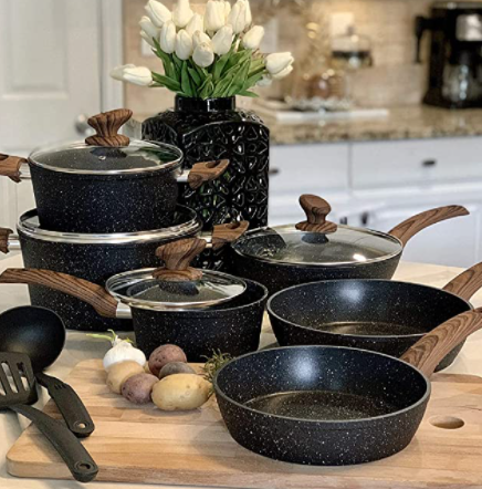 best granite stone cookware sets